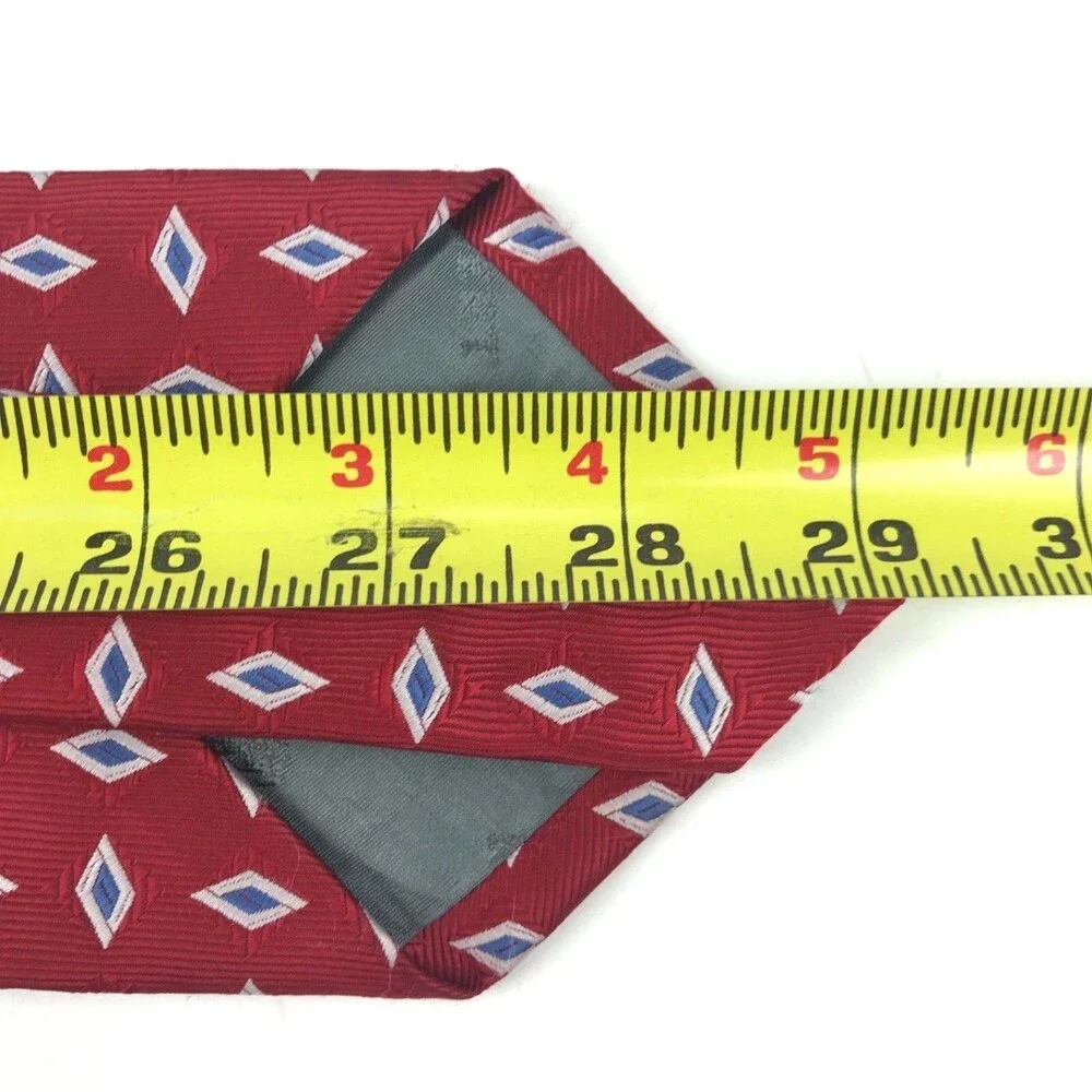 ROBERT TALBOTT AMR American Airlines Men's Tie 100% Silk Red Blue Necktie 58